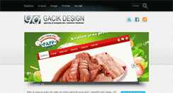 Desktop Screenshot of gacikdesign.com