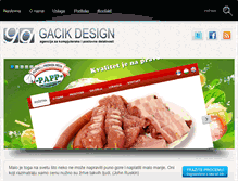 Tablet Screenshot of gacikdesign.com